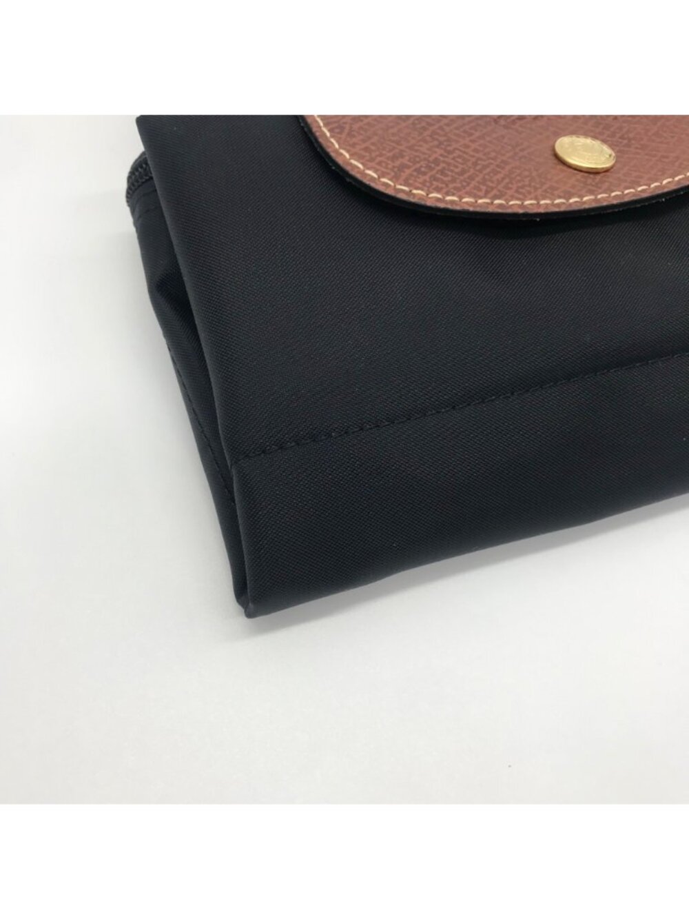 Longchamp Black Nylon Le Pilage Top Handle Reversible Bag - Picture 7 of 11